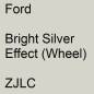 Preview: Ford, Bright Silver Effect (Wheel), ZJLC.